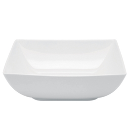 PRATO QUAD.SOPA 19CM CARRE WHITE